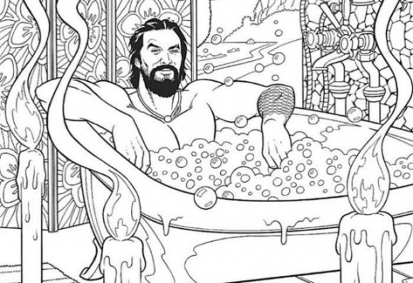 Download Coloring Book di Jason Momoa: un antistress tutto al ...