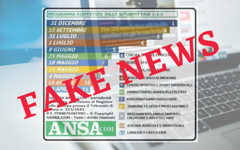 ansa fake news