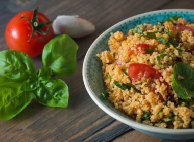 cous cous con pomodorini