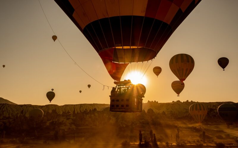 volare in mongolfiera in Italia