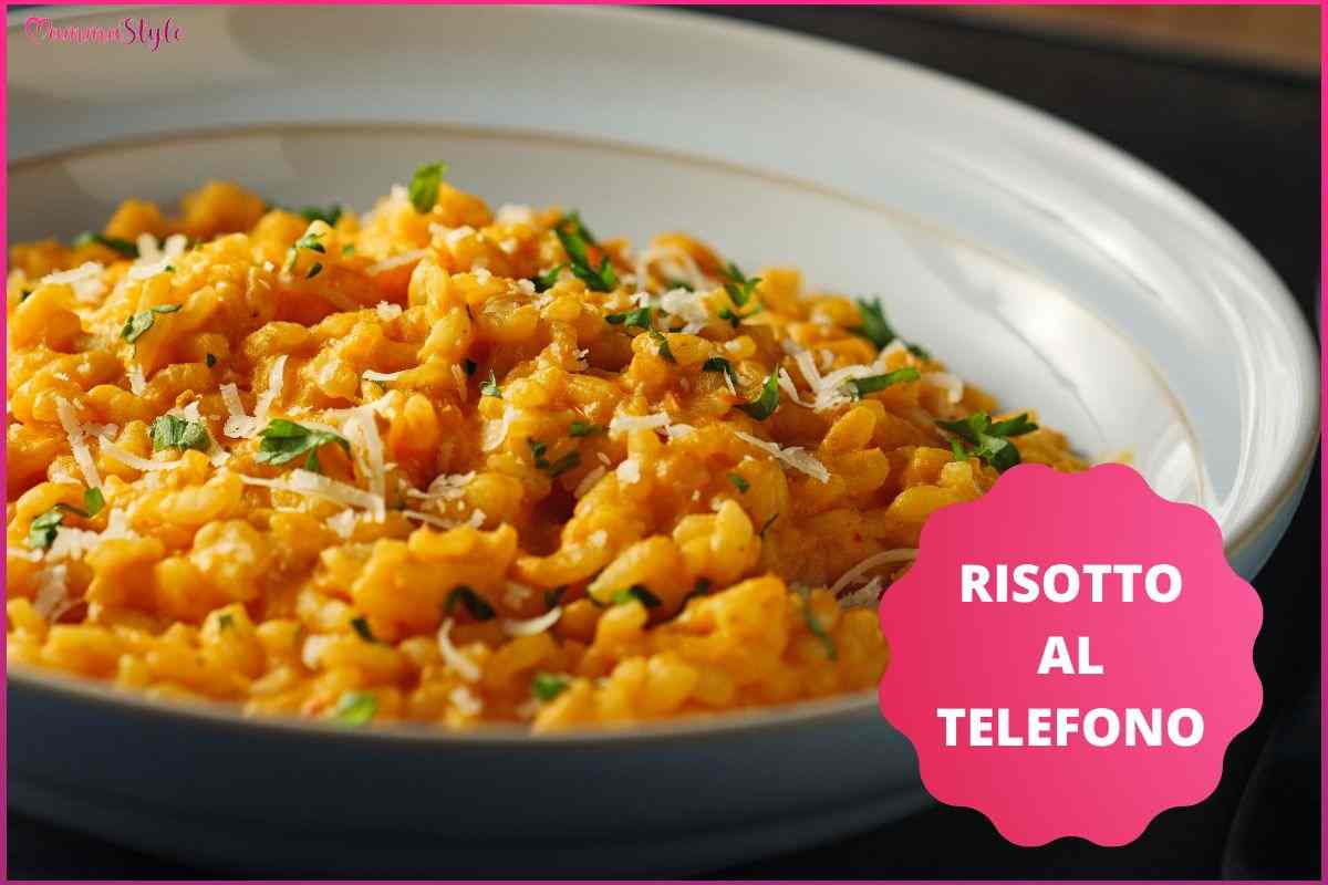 il-risotto-al-telefono-e-un-primo-piatto-veloce-e-semplice-da-preparare:-se-lo-prepari-fai-il-bis!