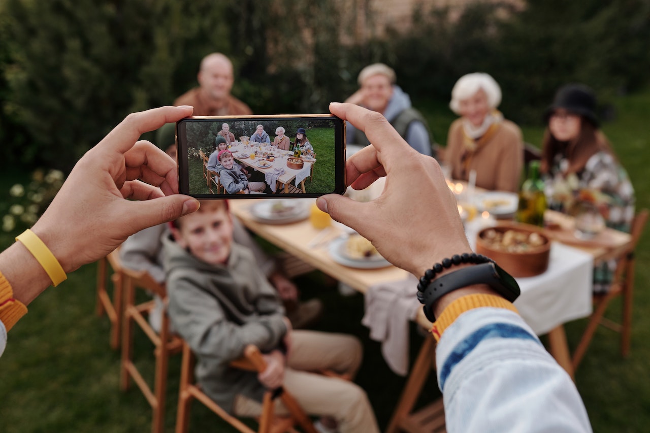 foto famiglia perfetta