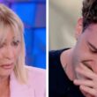 veronica-peparini-e-andreas-muller-in-lacrime,-in-tv-con-le-gemelline-appena-nate