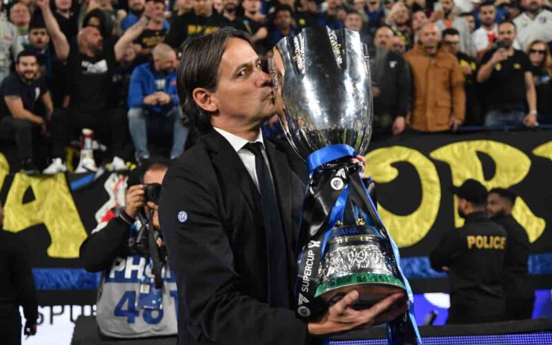 supercoppa-italiana-allinter:-simone-inzaghi-nella-storia